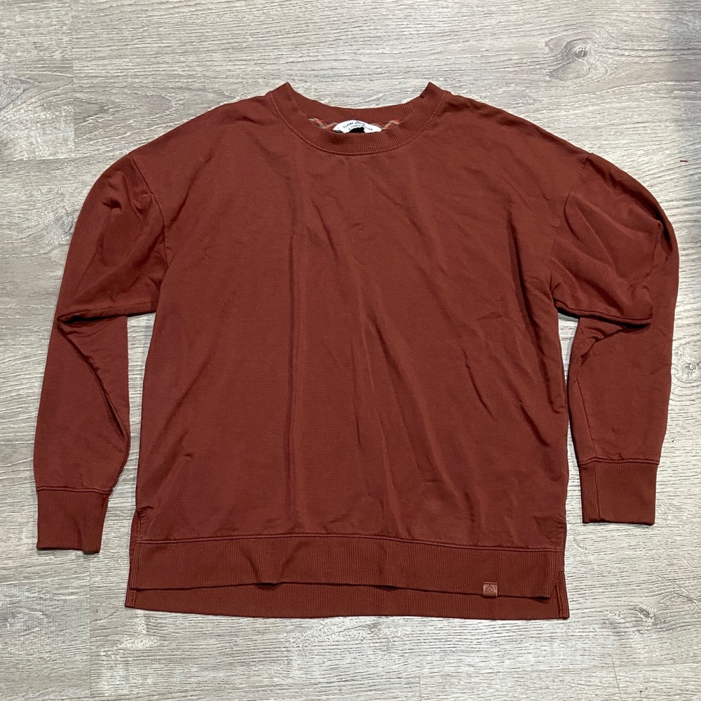 Alpine Rust Brown Crewneck